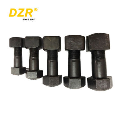D4D D4E D5 D5B Dozer Track Bolt Shoe Kit 5A4104/1M1408 Hex Bolt Nut with Plain Finish