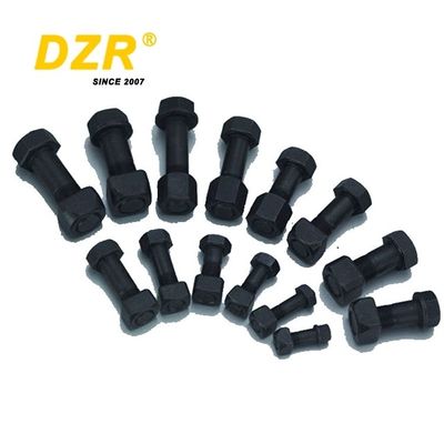 Dozer 12.9 Grade Track Pad Bolt and Nut 2/12'' 2/13'' for Machinery Repair Shops 40Cr