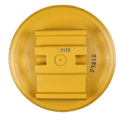 Yellow or Black Excavator Front Idler for Mitsubishi BD2G Custom Undercarriage Parts