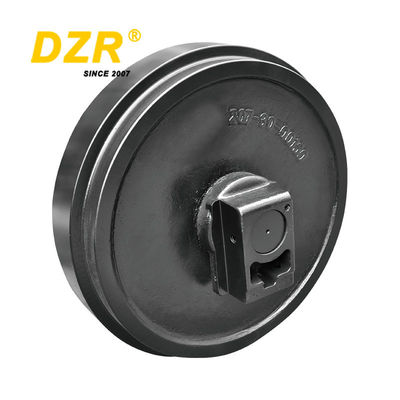 Yellow/Black EX30 Front Idler for Mini Excavator Steel Track Technique Casting/Forging