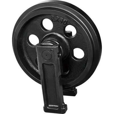 Yellow/Black EX30 Front Idler for Mini Excavator Steel Track Technique Casting/Forging