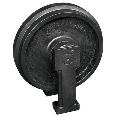 Yellow/Black EX30 Front Idler for Mini Excavator Steel Track Technique Casting/Forging