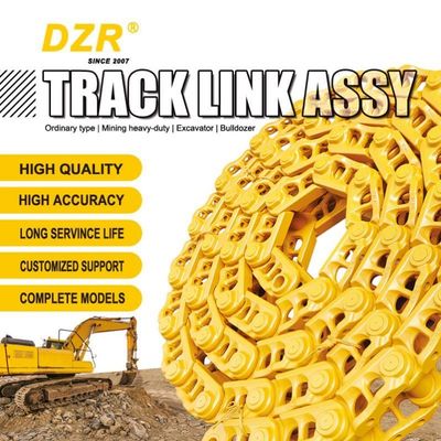 Manufacturing Plant D85A-18/21 Bulldozer Track Chain Assembly Part Number 145-32-00050