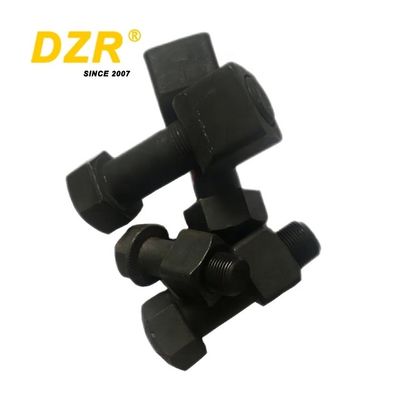 Grade 12.9 9M7445 Track Bolt and Nut for Bulldozer D9N/D9R 2M5657 1S6421 Hardness HRC38-42