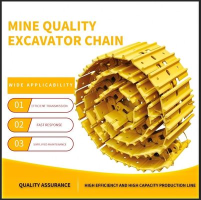 Online Support for Smooth Finishing Excavator Undercarriage Parts PC220 Track Link Chain