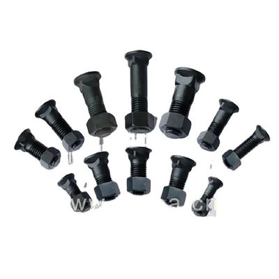 Smooth Finish 7H3599/2S2140 Track Bolt and Nut Grade 12.9 for D8L D8N D8H Bulldozer
