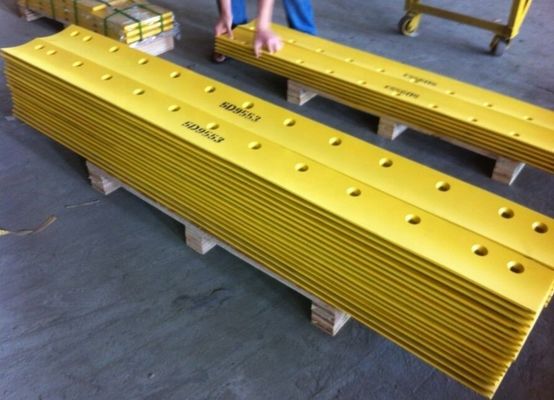 Motor Grader Blade Cutting Edge/Blade for Grader Material Carbon Steel Color Yellow