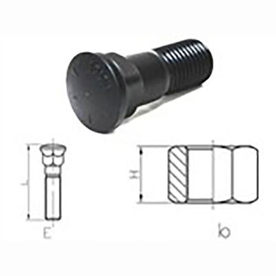 Smooth Finish Grade 12.9 Plow Bolt and Nut with ISO9001-2000 Certifiion