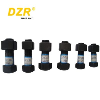 40Cr Material 12.9 Grade Excavator and Bulldozer Track Shoe Bolt Nut with High Hardness