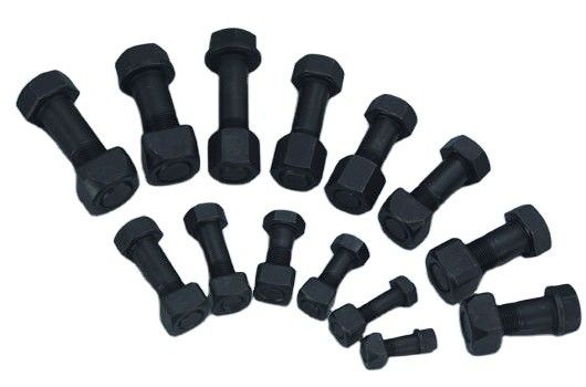 40Cr Material 12.9 Grade Excavator and Bulldozer Track Shoe Bolt Nut with High Hardness