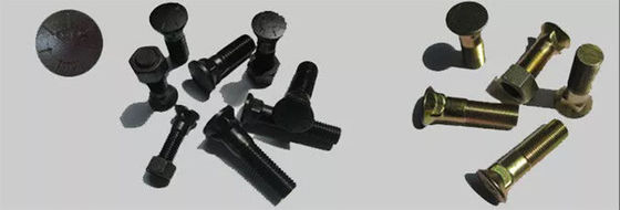 4F0253 2J3506 Grade 12.9 Superior Plow Bolts and Nuts for Excavator Black Coated