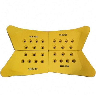 High Carbon and Boron Steel Overlay Forging Or Casting for Bulldozer Cutting Edges