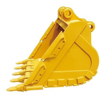 Q345B Material Excavator Extra Heavy Duty Bucket for EX400/ZAXIS 400 4-8m3 Capacity