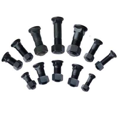 ISO Standard M15 40Cr High Strength 12.9 Grade Anchor Bolts And Nut for Excavator