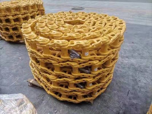 HRC40-55 Mini Excavator Track Link Assembly For 38links In Machinery Repair Shops