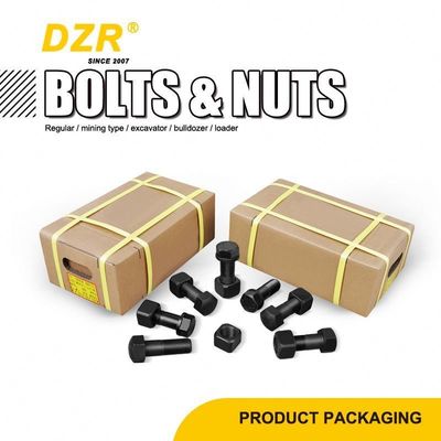 20X1.5X53 20Y-32-11210 ZINC Plow Bolt for D65/D85 Dozer Segment Heating Forging Process