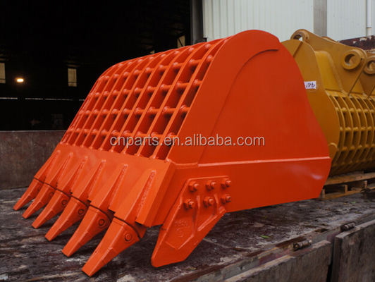 0.8m3 Excavator Skeleton Bucket/Screen Bucket for SK120-3 Construction Performance