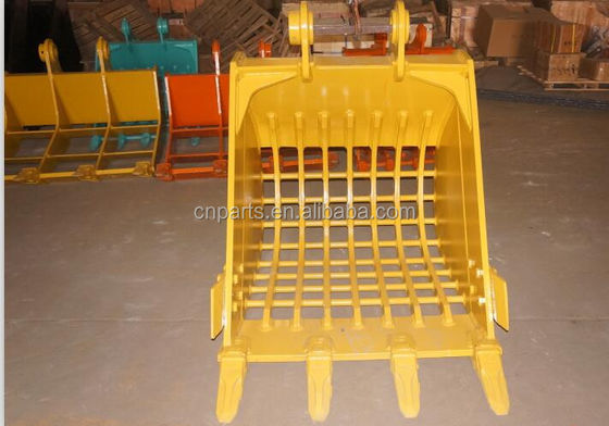 0.8m3 Excavator Skeleton Bucket/Screen Bucket for SK120-3 Construction Performance