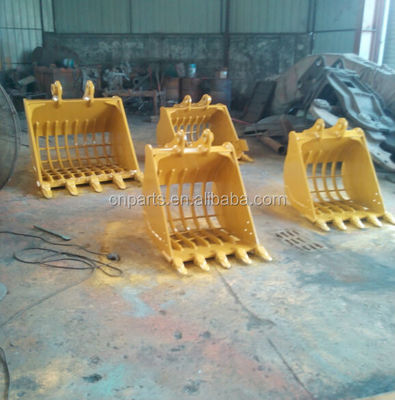 0.8m3 Excavator Skeleton Bucket/Screen Bucket for SK120-3 Construction Performance