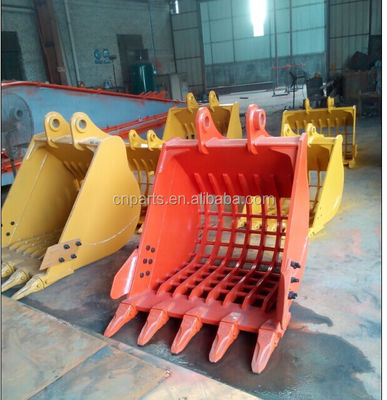 0.8m3 Excavator Skeleton Bucket/Screen Bucket for SK120-3 Construction Performance