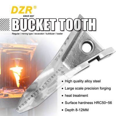 Drill Capabilities Hardness HRC47-60 Powerful Tooth Excavator Bucket for PC200 Loader 9038 Model