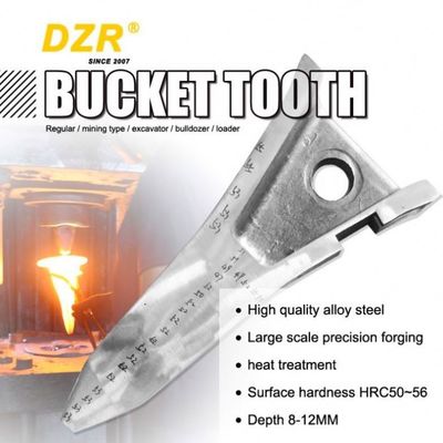 Heavy Duty Bucket Excavator Teeth Rock For Drilling Bullet Cutting Ripper Tools