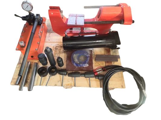 Track Pin Replacement with Portable Hand Power Hydraulic Master Pin Press Fudea Xiamen