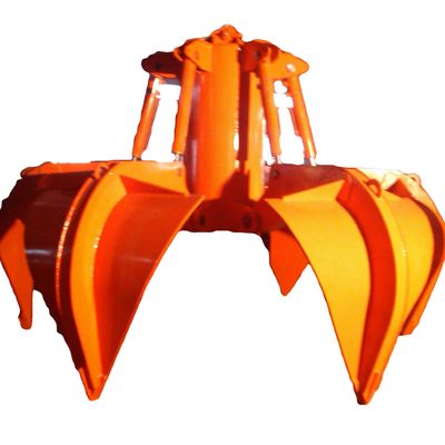 5 Cubic Meter Capacity Hydraulic Grapple Scrap Bucket for Orange Peel Grapple Excavator