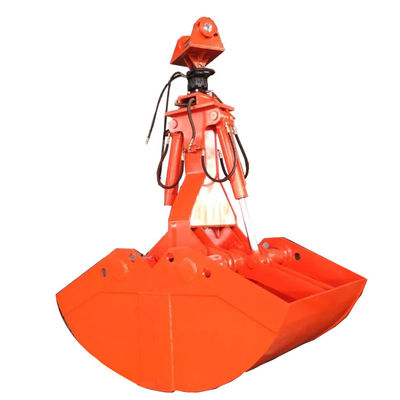 35tonne Digger Excavator Grab Clamshell Bucket Capacity 3cbm for Height Range 0-1000mm