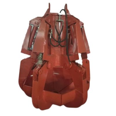 Universal Tuck Excavator Hydraulic Orange Grapple for Scraping Komatsus' Scrap Needs