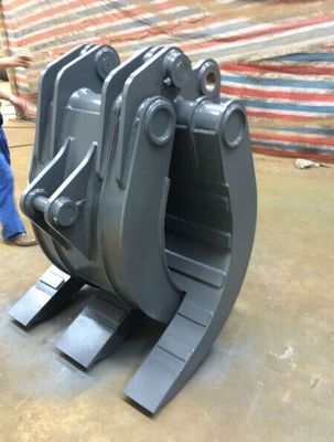 Universal Tuck Excavator Hydraulic Orange Grapple for Scraping Komatsus' Scrap Needs