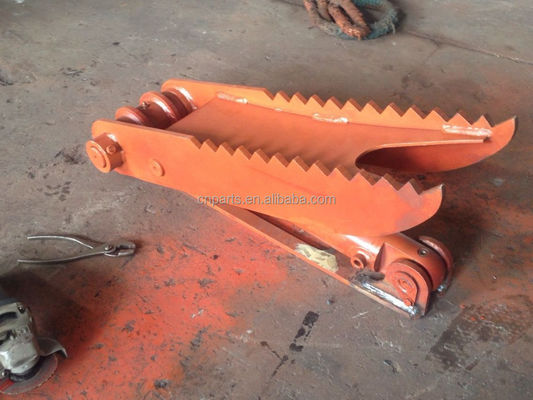 Sk60 Hydraulic Thumb Yellow or Others Q345B Mini Excavator Hydraulic Clamp