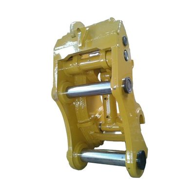 200 kg Mini Excavator Quick Coupler with Mechanical Quick Hitch in Yellow/Orange/Blue