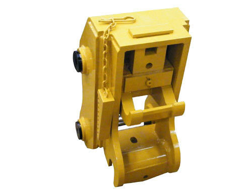 200 kg Mini Excavator Quick Coupler with Mechanical Quick Hitch in Yellow/Orange/Blue