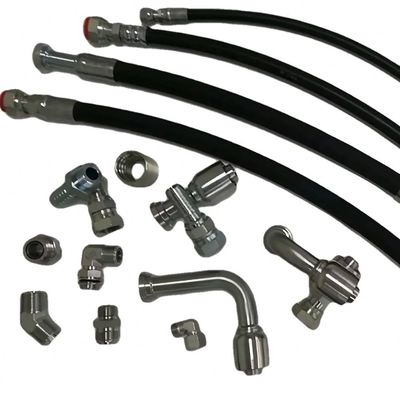 Excavator Hydraulic Pressure Test Oil Pipe Radiator Coupling Fittings for Komatsu and Cat