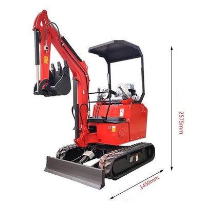 Mini Digger 1 Ton Prices with Thumb Bucket 3.5 Ton Mini Excavator KOOP 192F Engine