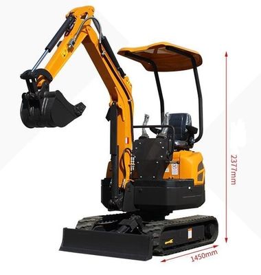 Mini Digger 1 Ton Prices with Thumb Bucket 3.5 Ton Mini Excavator KOOP 192F Engine