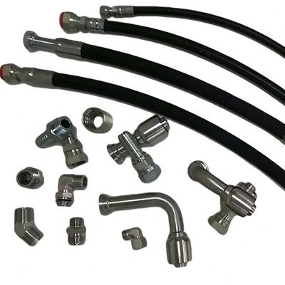 Excavator Parts Hydraulic Hose for Komatsu Boom Arm Bucket Oil Cylinder Inlet Pipe