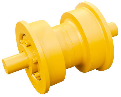 Black D8R Bottom Roller for Dozer Undercarriage 1969946 D8T D8L D8N Double Flange