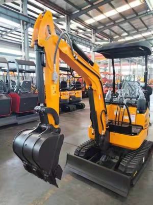 128km/h Rated Speed Electric Excavator Mini Machinery with Digger Drive Motor Attachment Bucket Hammer 1.5