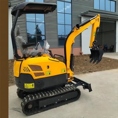 Maximum Digging Depth 2880mm Mini Excavator 3.5 Ton with Multi-way Hydraulic Valve