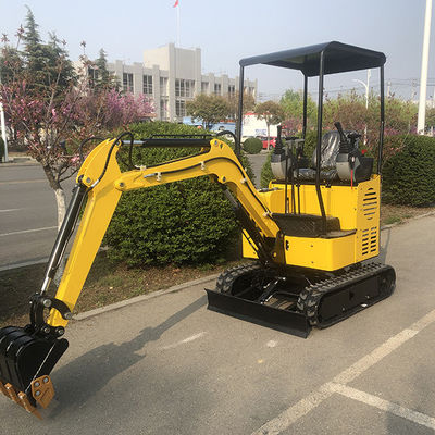 Maximum Digging Depth 2880mm Mini Excavator 3.5 Ton with Multi-way Hydraulic Valve