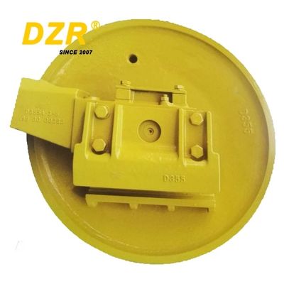 Bulldozer D355-3-5 KM837 Front Idler with 40Mn2 Material Casting/Forging Technique