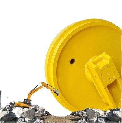 SK200 Undercarriage Part 24100N5948F2 Idler Guide Wheel for Construction Works Excavator