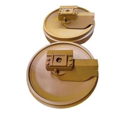 Online Support ZX200 Excavator Spare Parts Front Idler Wheel Yellow or Black Customized