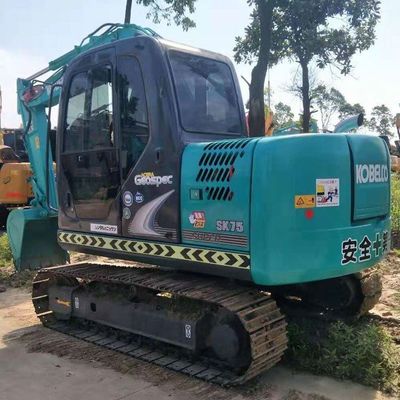 6.85 Ton Operating Weight Used SK75 Excavator for Mining Machine and Loader Bulldozers