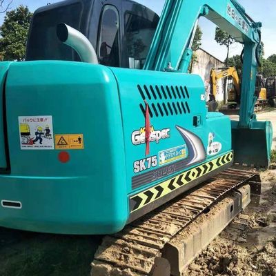 6.85 Ton Operating Weight Used SK75 Excavator for Mining Machine and Loader Bulldozers