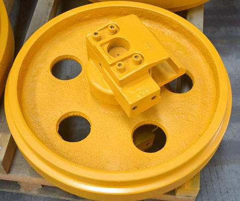 D31E-17 Bulldozer Idler Group for Undercarriage Parts Front Idler Casting Technique