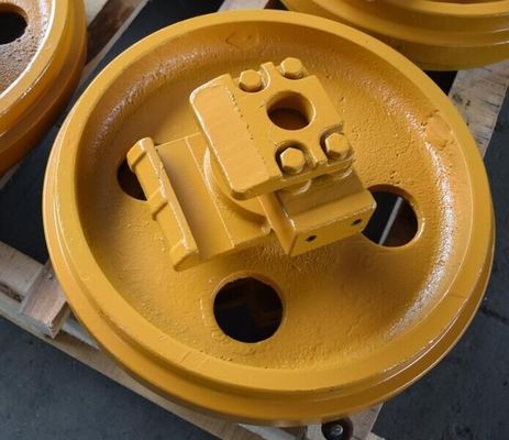 D31E-17 Bulldozer Idler Group for Undercarriage Parts Front Idler Casting Technique