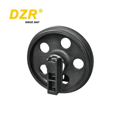Front Idler Roller Assembly for D51EX-22 Undercarriage Colors in Black or Yellow